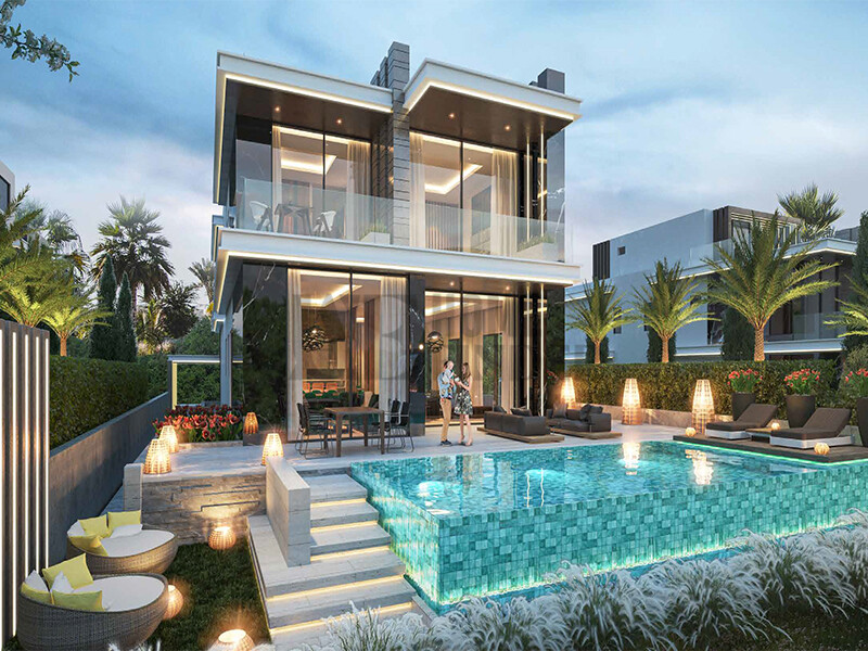 Villas for sale in Venice, Damac Lagoons | 7 bedroom Villa properties for sale